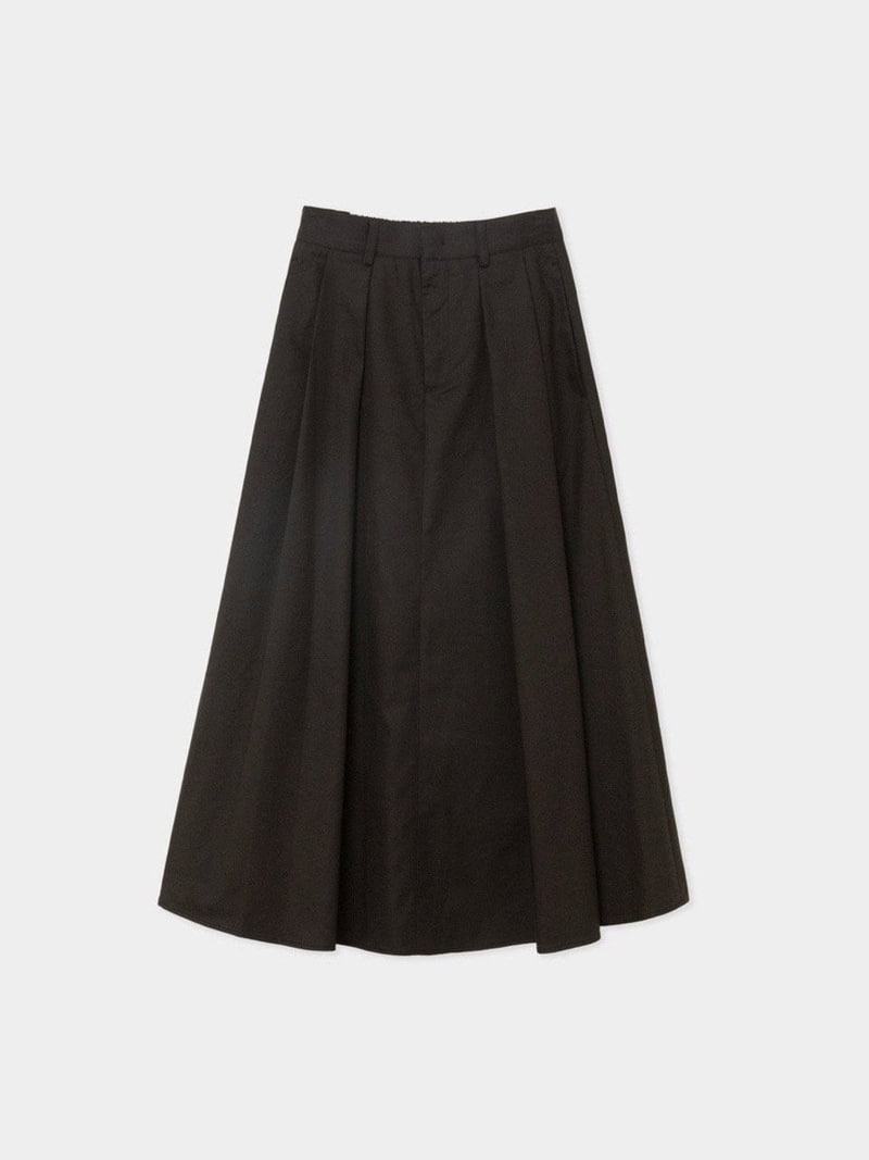 Moani - Korean Women Fashion - #pursuepretty - Nua Back Band Flare Pleats Skirt - 11