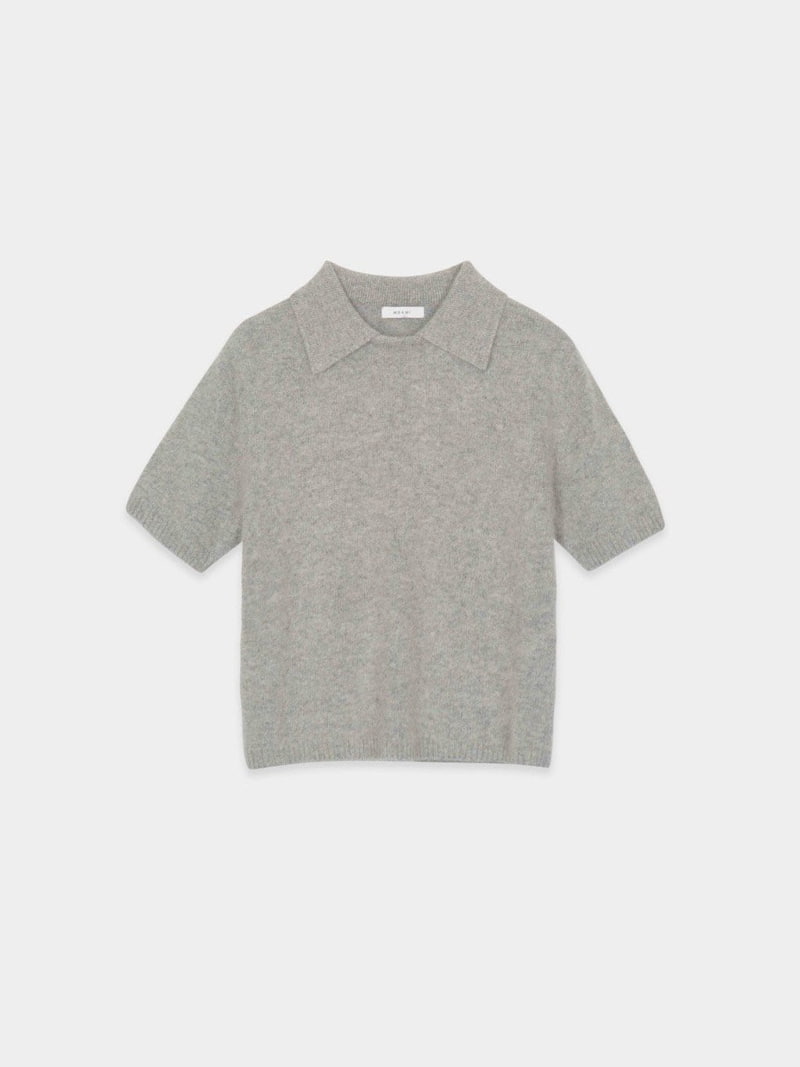 Moani - Korean Women Fashion - #thatsdarling - Hygge Collar Raccoon Knit Top - 8