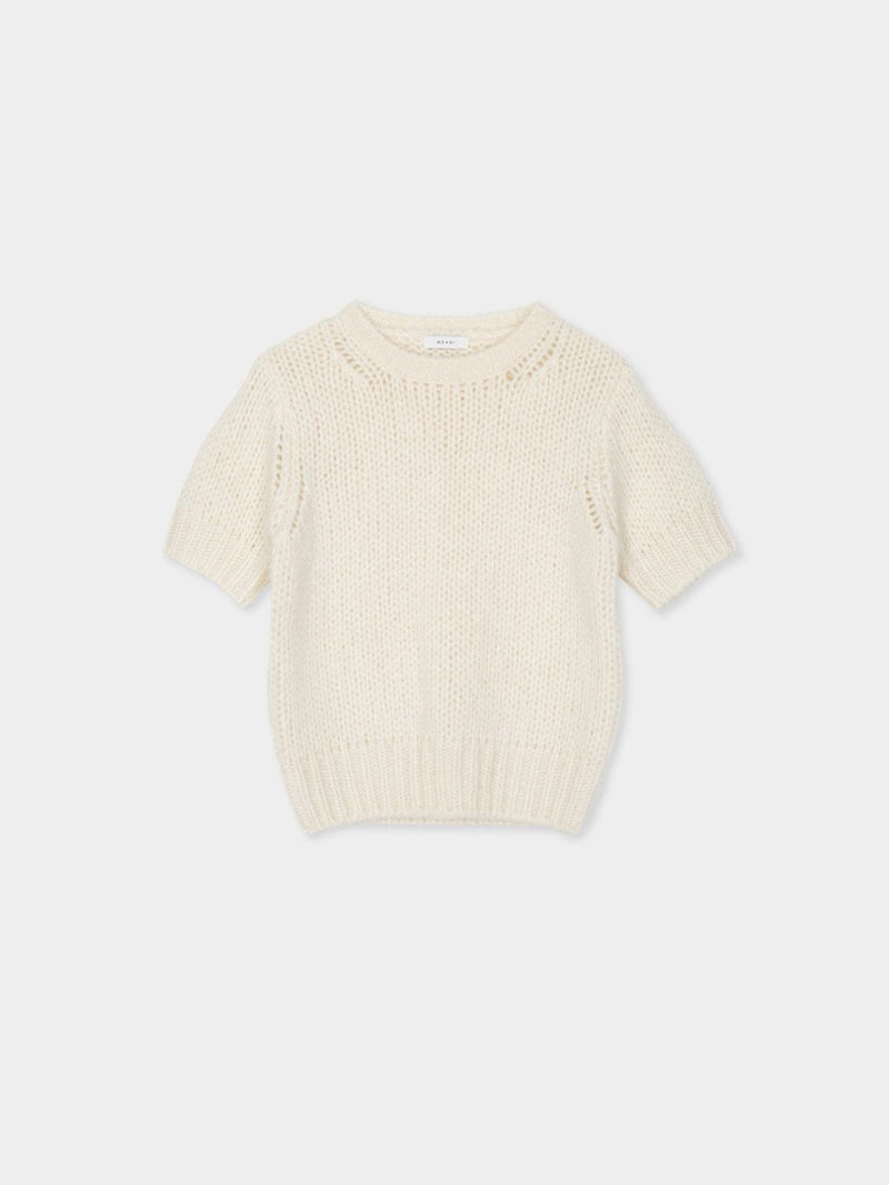 Moani - Korean Women Fashion - #thatsdarling - Bulky Tube Alpaca Knit Pullover - 4