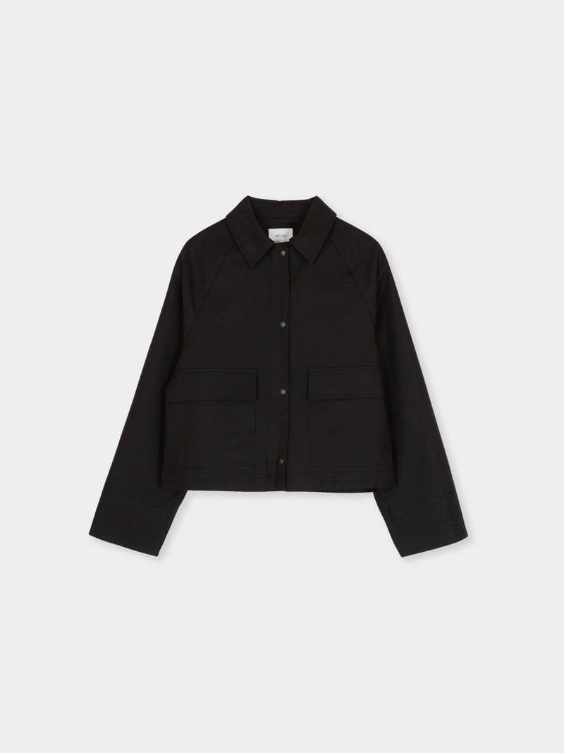 Moani - Korean Women Fashion - #womensfashion - Marshe Rolled-up Single Jacket - 10