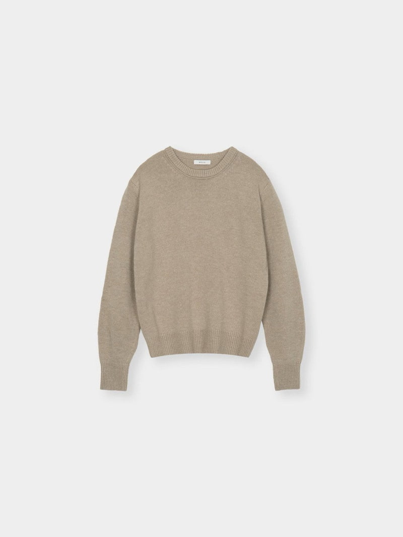 Moani - Korean Women Fashion - #womensfashion - Wool Cashmere Crewneck Knit Pullover - 11