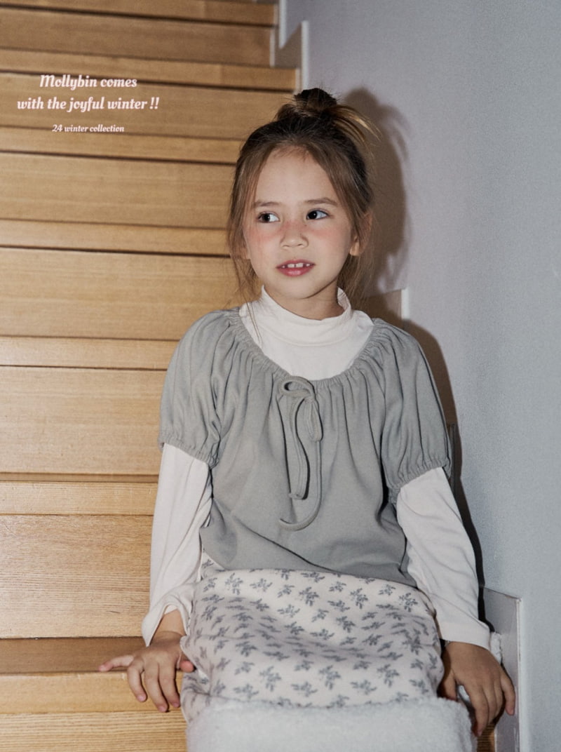 Mollybin - Korean Children Fashion - #fashionkids - Soft Turtleneck Tee - 9