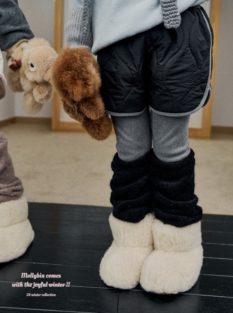 Mollybin - Korean Children Fashion - #kidzfashiontrend - Warmer Leggings - 2