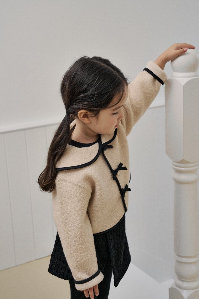 Momo Ann - Korean Children Fashion - #kidsshorts - Wool Jacket - 9