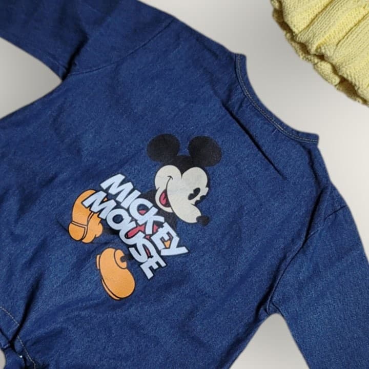Moran - Korean Baby Fashion - #babyoninstagram - Denim M Suit - 3