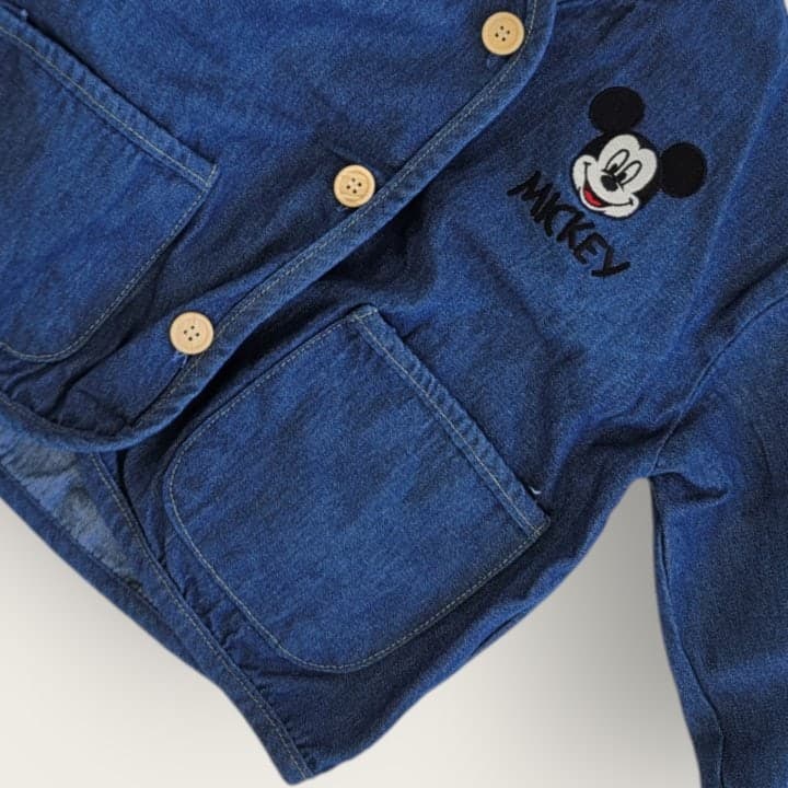 Moran - Korean Children Fashion - #childrensboutique - Denim Jacket - 3