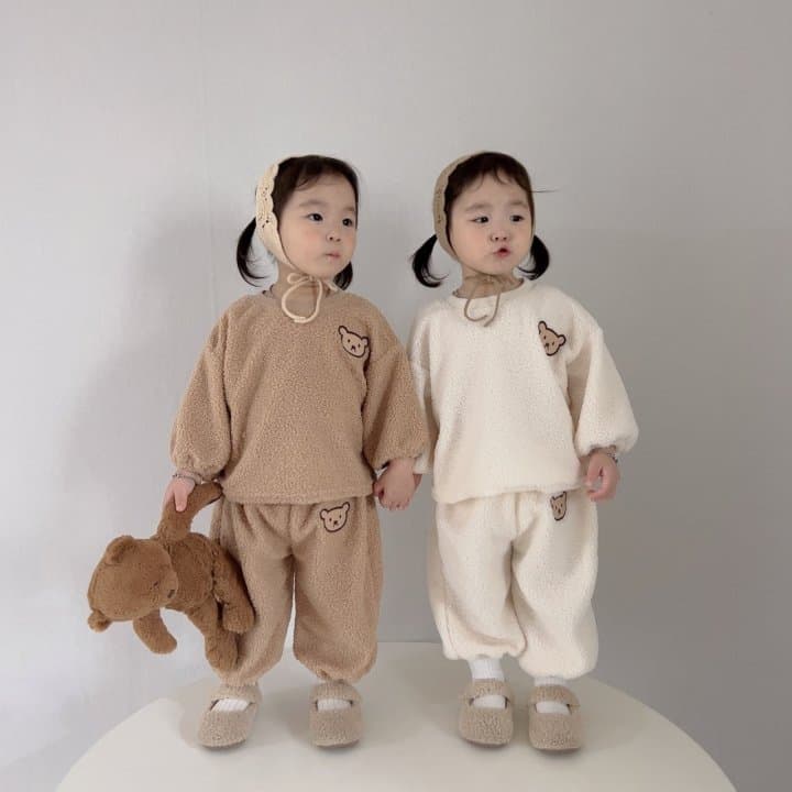 Moran - Korean Children Fashion - #kidsstore - Dumble Bear Set - 6