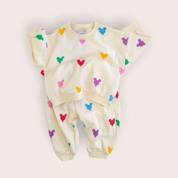 Moran - Korean Children Fashion - #prettylittlegirls - Balloon M Set - 2