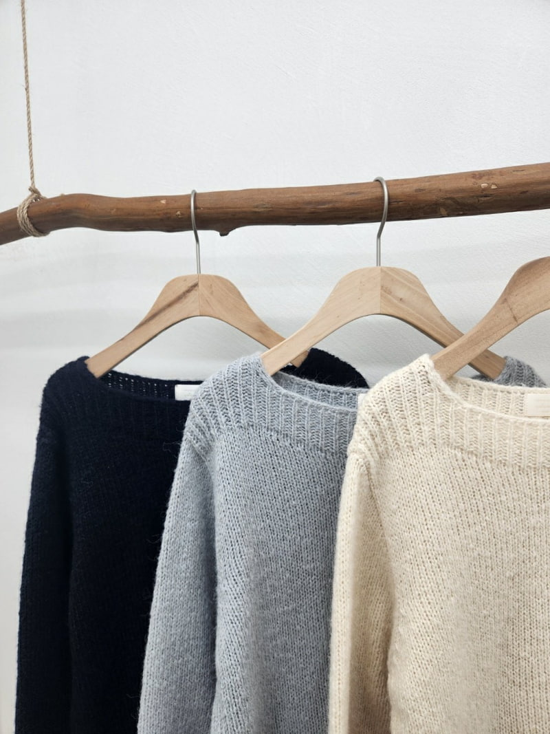 Most - Korean Women Fashion - #womensfashion - Balance Knit Top - 5