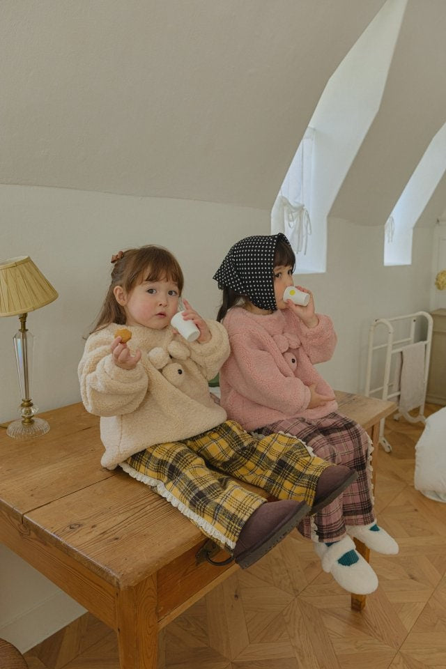 Mumunbaba - Korean Children Fashion - #littlefashionista - Check Check Pants - 8
