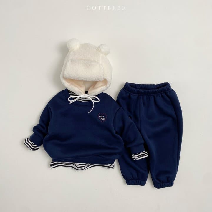 My Bebe - Korean Children Fashion - #littlefashionista - Pongdang Pongdang Set - 4