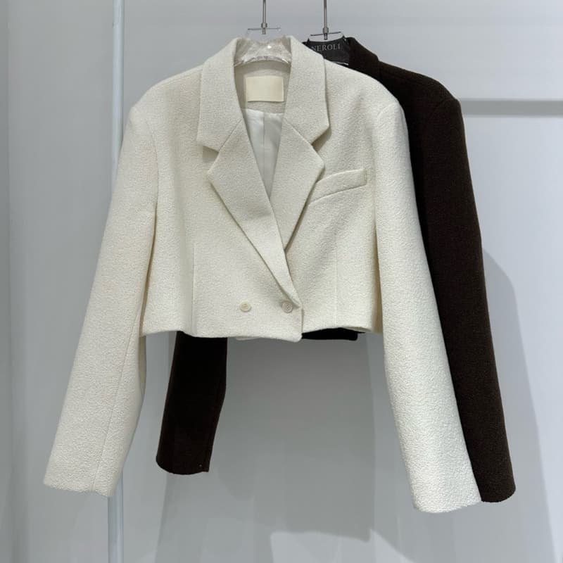 Neroli36 - Korean Women Fashion - #womensfashion - Boutique Tweed Jacket