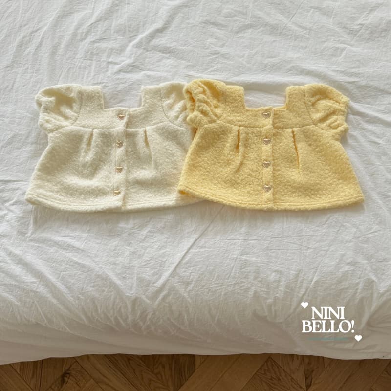 Ninibello - Korean Baby Fashion - #babyfashion - Snowflake Short Sleeve Cardigan - 3