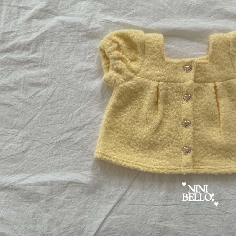 Ninibello - Korean Baby Fashion - #babygirlfashion - Snowflake Short Sleeve Cardigan - 5