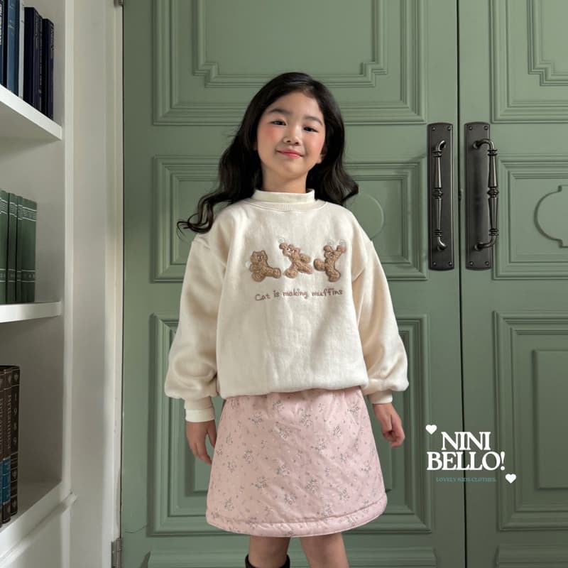 Ninibello - Korean Baby Fashion - #onlinebabyshop - Cat Friends Sweatshirt - 11
