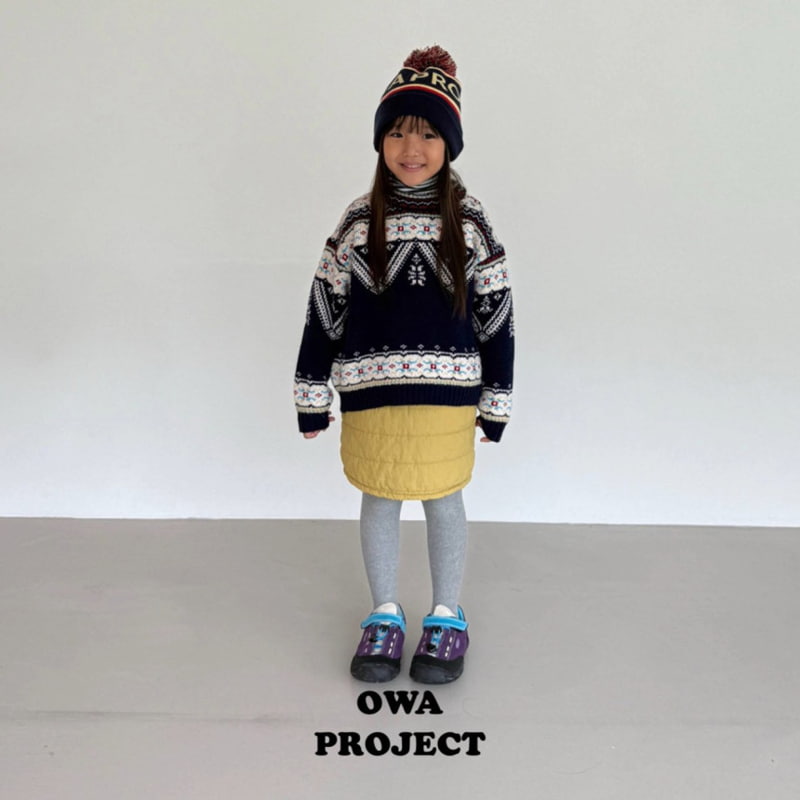 O Wa - Korean Children Fashion - #childrensboutique - Pretty Knit Sweater - 4