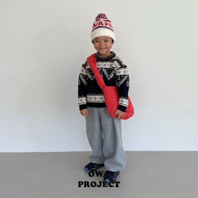 O Wa - Korean Children Fashion - #discoveringself - Pretty Knit Sweater - 5