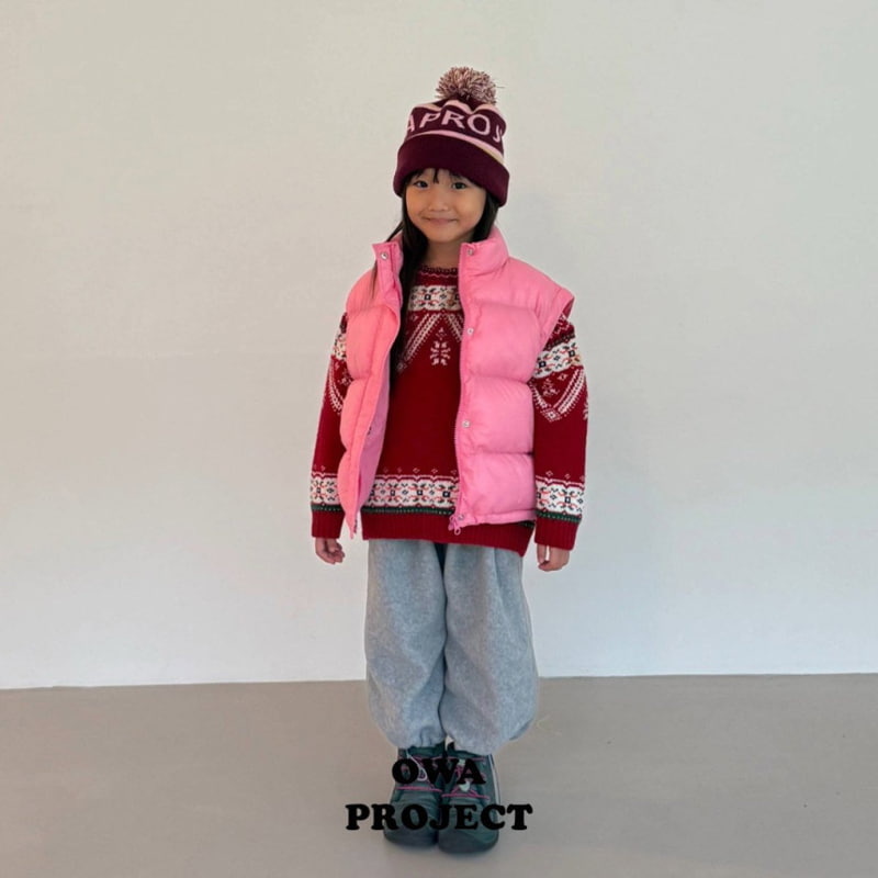 O Wa - Korean Children Fashion - #kidsshorts - Wide Fleece Pants - 8