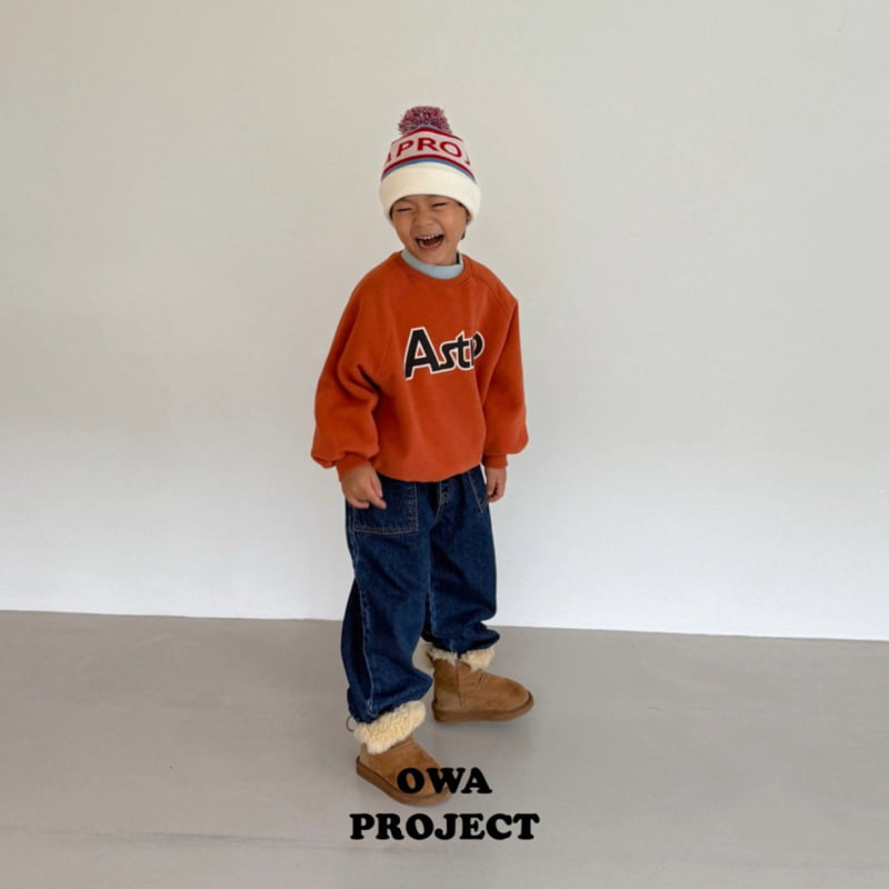 O Wa - Korean Children Fashion - #kidzfashiontrend - Astro Sweatshirts - 6