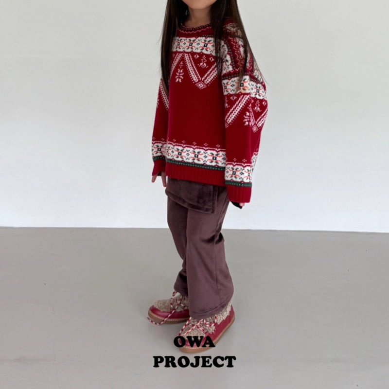 O Wa - Korean Children Fashion - #littlefashionista - Pretty Knit Sweater - 11