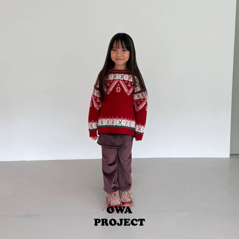 O Wa - Korean Children Fashion - #magicofchildhood - Pretty Knit Sweater - 12