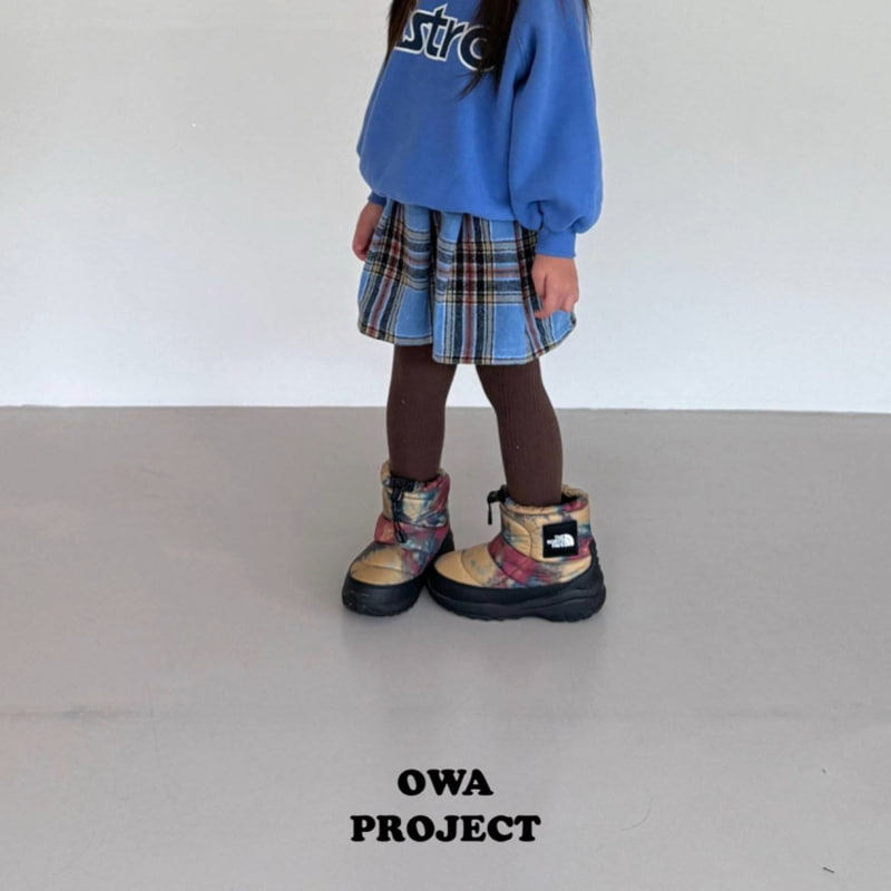 O Wa - Korean Children Fashion - #minifashionista - Pintuck Check Skirt - 7