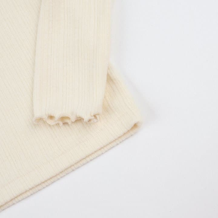 O Wen - Korean Children Fashion - #Kfashion4kids - Flattering Fleece Mock Neck Tee - 12
