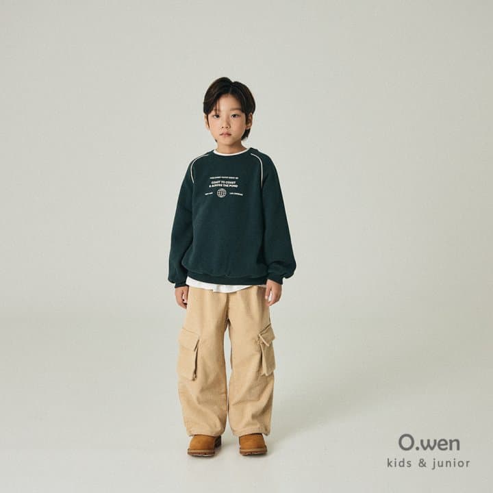 O Wen - Korean Children Fashion - #littlefashionista - Corduroy Brushed Pants - 5