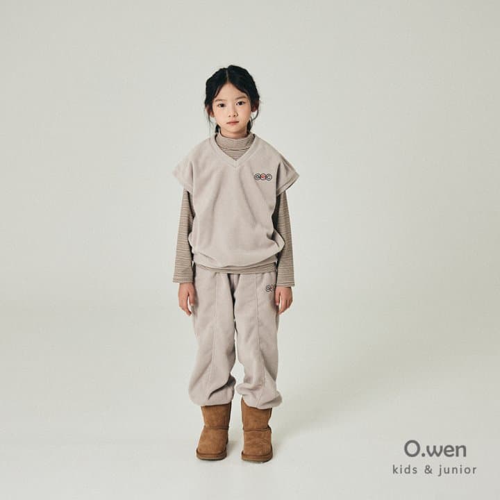 O Wen - Korean Children Fashion - #minifashionista - Super Fleece Vest - 5