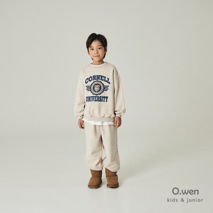 O Wen - Korean Children Fashion - #prettylittlegirls - Corel Brushed Sweatshirt