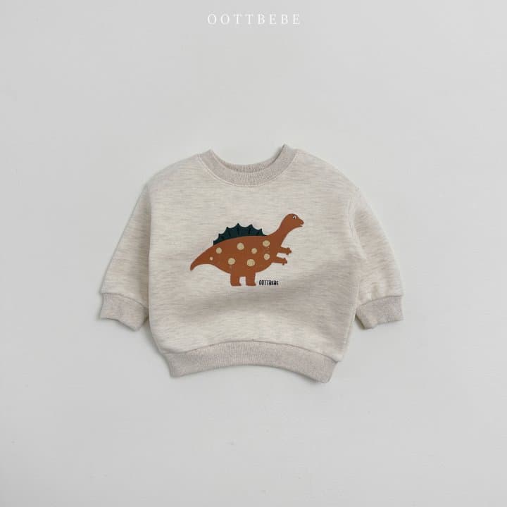 Oott Bebe - Korean Children Fashion - #Kfashion4kids - Dino Sweatshirts - 5