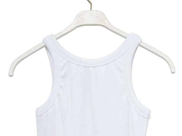 Paper Moon - Korean Women Fashion - #momslook - ​Sleeveless Rib Jersey Tank Top - 10