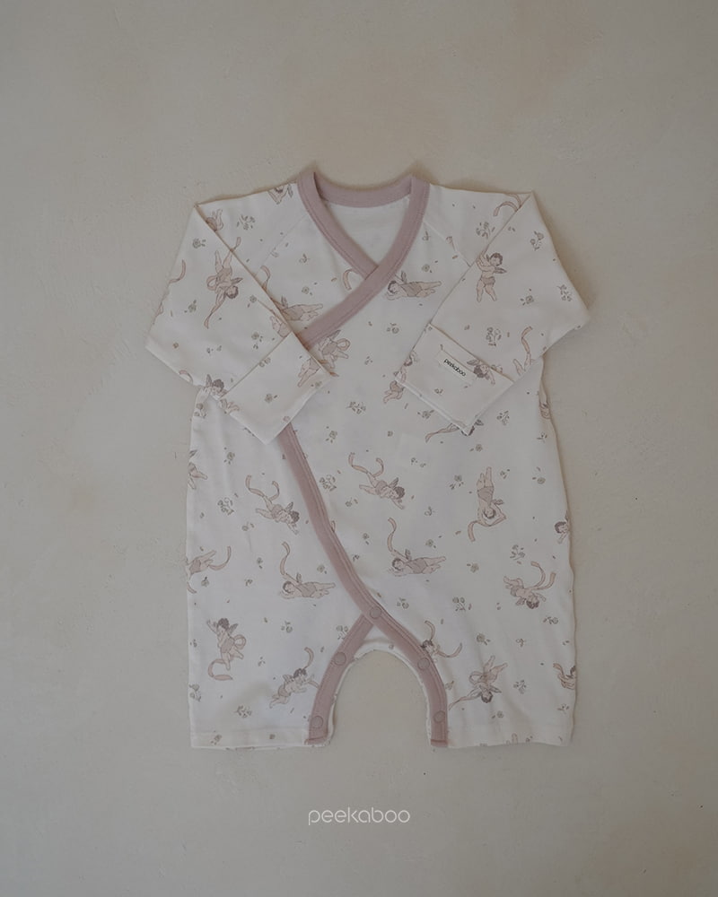 Peekaboo - Korean Baby Fashion - #babyfashion - Long Angela Body Bennet Set - 3