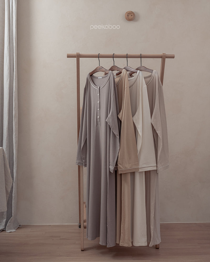 Peekaboo - Korean Women Fashion - #momslook - Dream Pajama Mom One-piece - 8