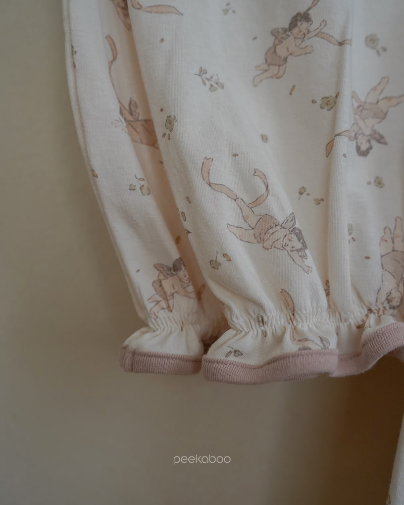 Peekaboo - Korean Women Fashion - #womensfashion - Mom Long Angela Pajamas - 5