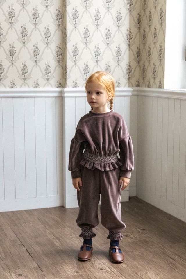 Perrobebe - Korean Children Fashion - #kidsstore - Bianca Smoke Set - 2
