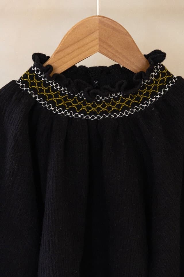 Perrobebe - Korean Children Fashion - #todddlerfashion - Alaia Smoke Blouse - 11