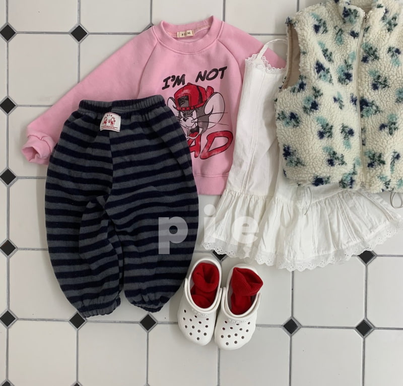 Pie - Korean Children Fashion - #childrensboutique - Shake Stripe Jogger Pants - 4