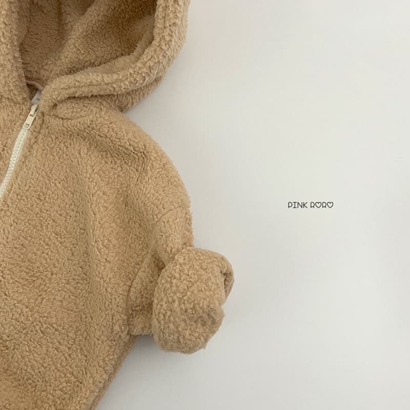 Pinkroro - Korean Children Fashion - #Kfashion4kids - Bichon Hood Zip-Up - 8