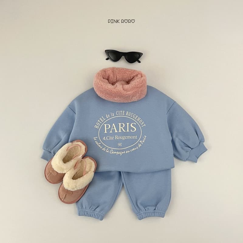 Pinkroro - Korean Children Fashion - #childofig - Paris Fleece Set - 12