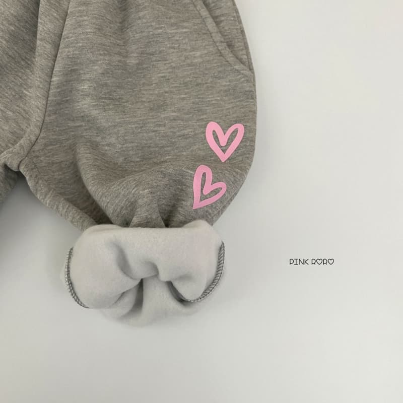 Pinkroro - Korean Children Fashion - #childofig - New Heart Jogger Pants - 12