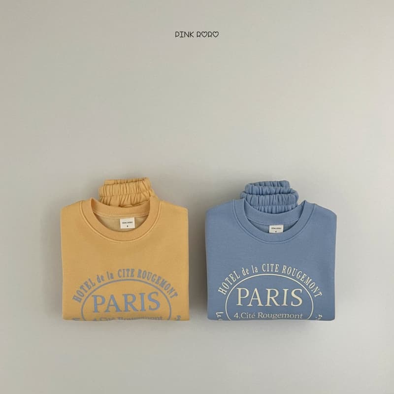 Pinkroro - Korean Children Fashion - #minifashionista - Paris Fleece Set - 7