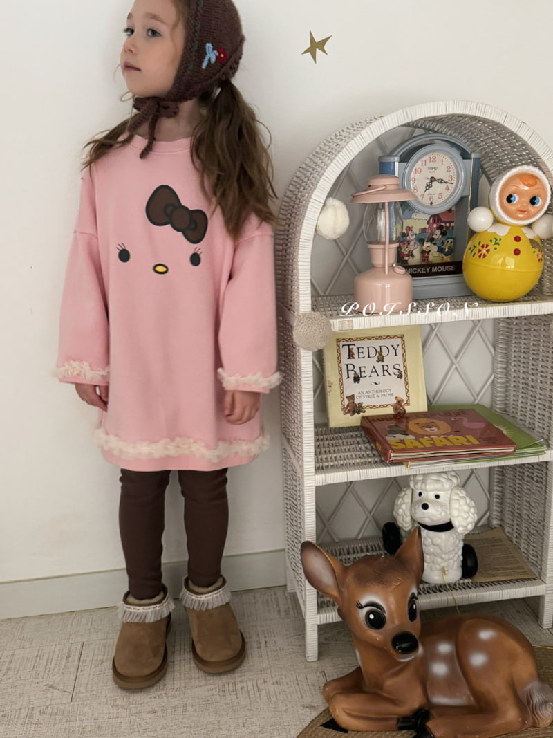 Poisson - Korean Children Fashion - #designkidswear - Pretty Long Sweatshirt - 6
