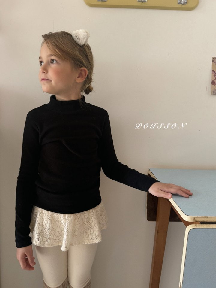 Poisson - Korean Children Fashion - #kidzfashiontrend - Winter Mockneck Tee - 7