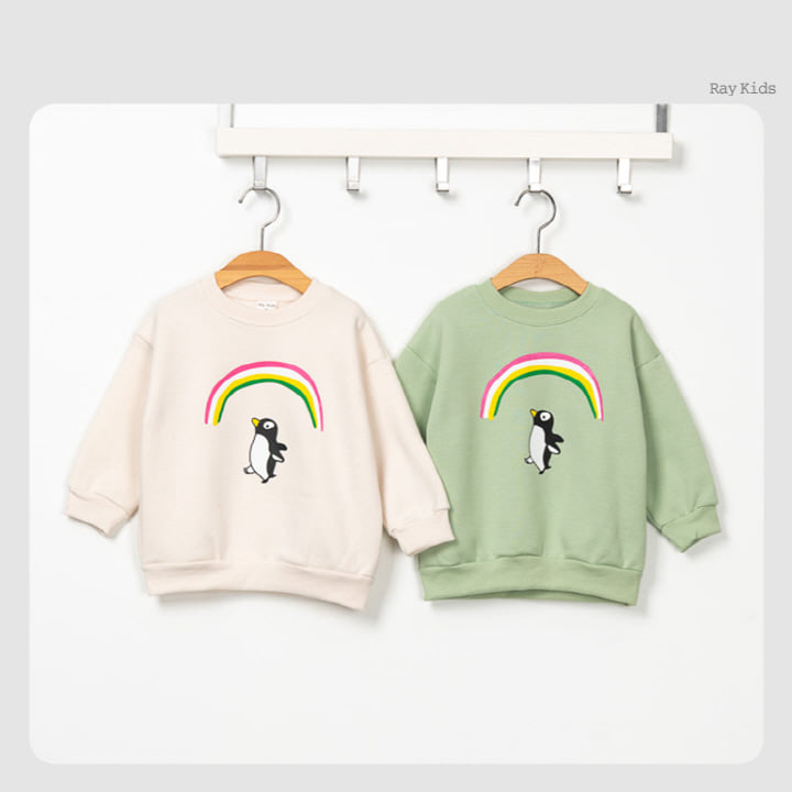 Raykids - Korean Children Fashion - #discoveringself - Penguin Fleece Tee