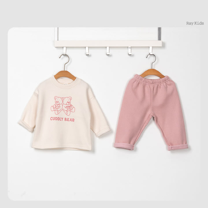 Raykids - Korean Children Fashion - #kidzfashiontrend - Simple Fleece Pants - 2