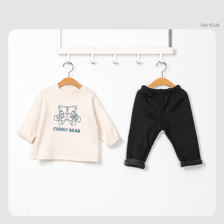 Raykids - Korean Children Fashion - #Kfashion4kids - Simple Fleece Pants - 4