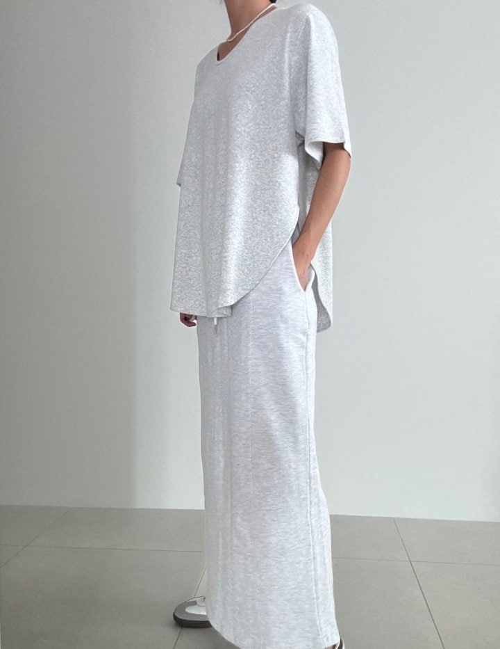 Ripple - Korean Women Fashion - #womensfashion - Holic Round Tee - 11
