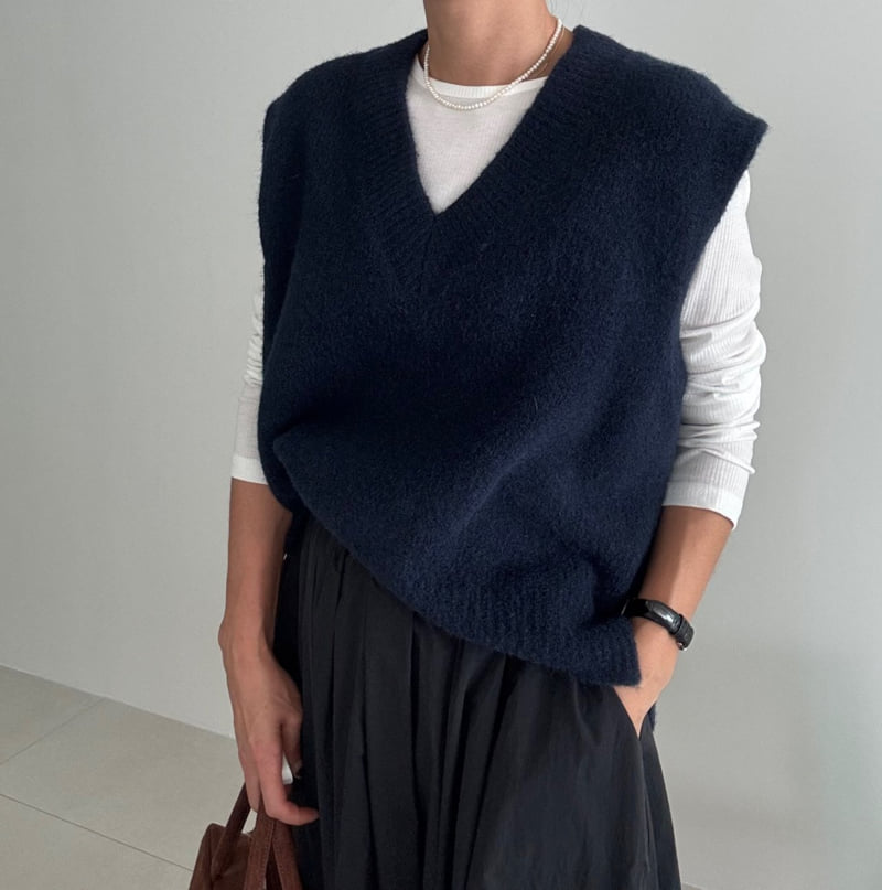 Ripple - Korean Women Fashion - #womensfashion - Mooi Vest - 7