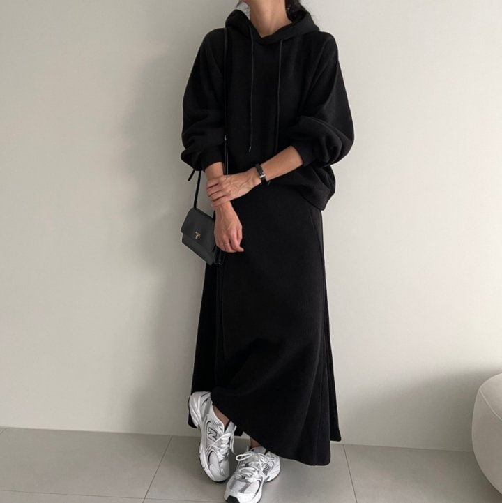 Ripple - Korean Women Fashion - #womensfashion - Candle Top Skirt Set - 3